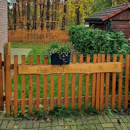 "Am Waldesrand" Re16 Villa Sögel Buitenkant foto