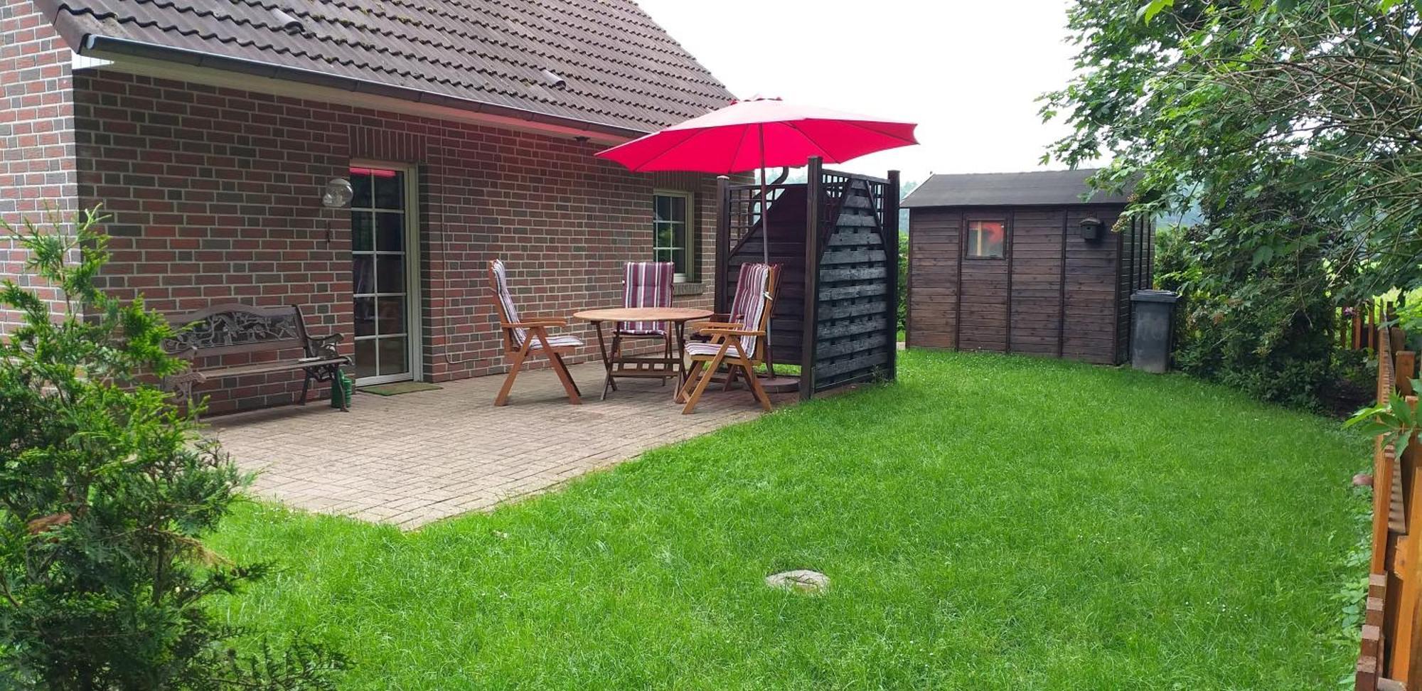 "Am Waldesrand" Re16 Villa Sögel Buitenkant foto