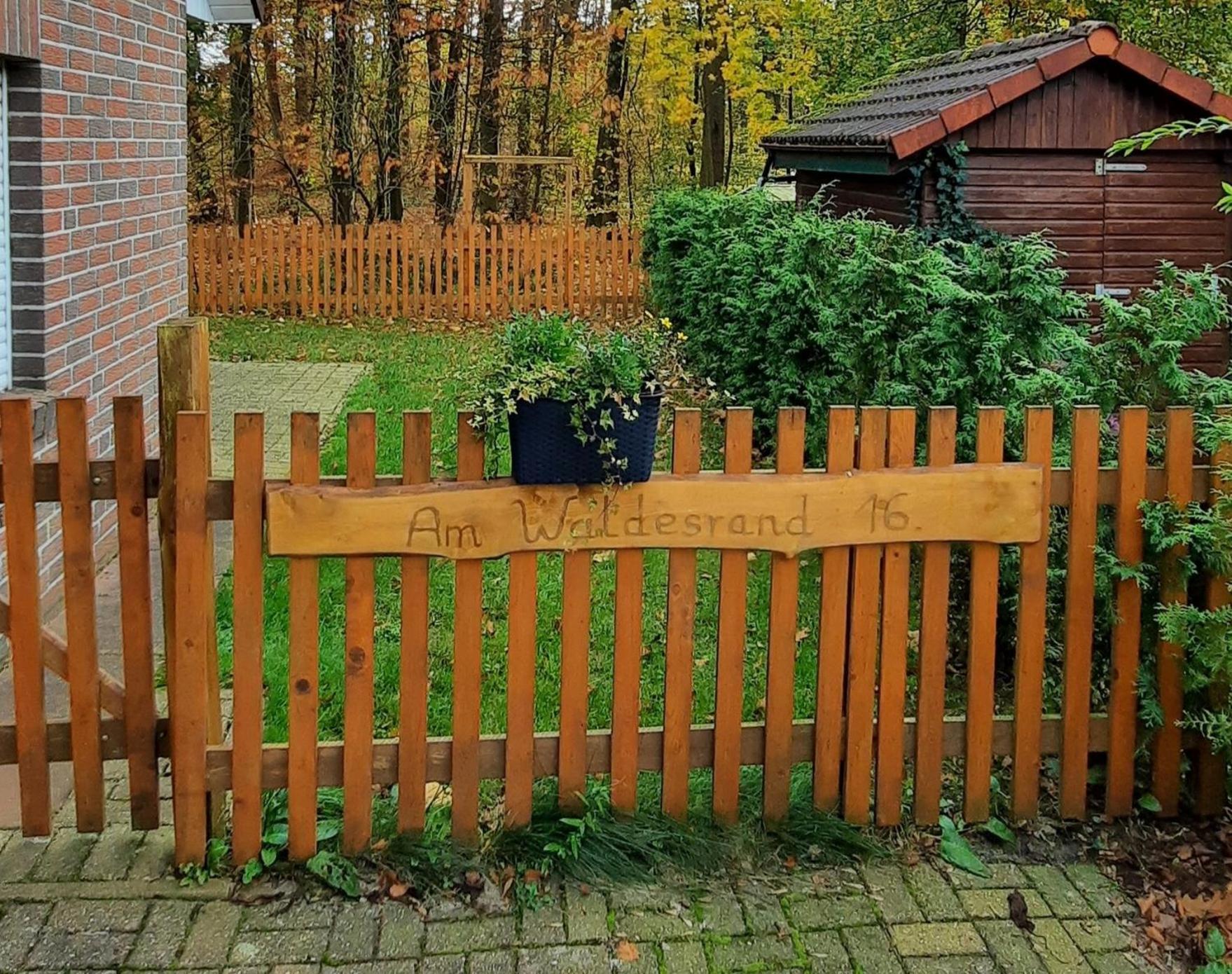 "Am Waldesrand" Re16 Villa Sögel Buitenkant foto