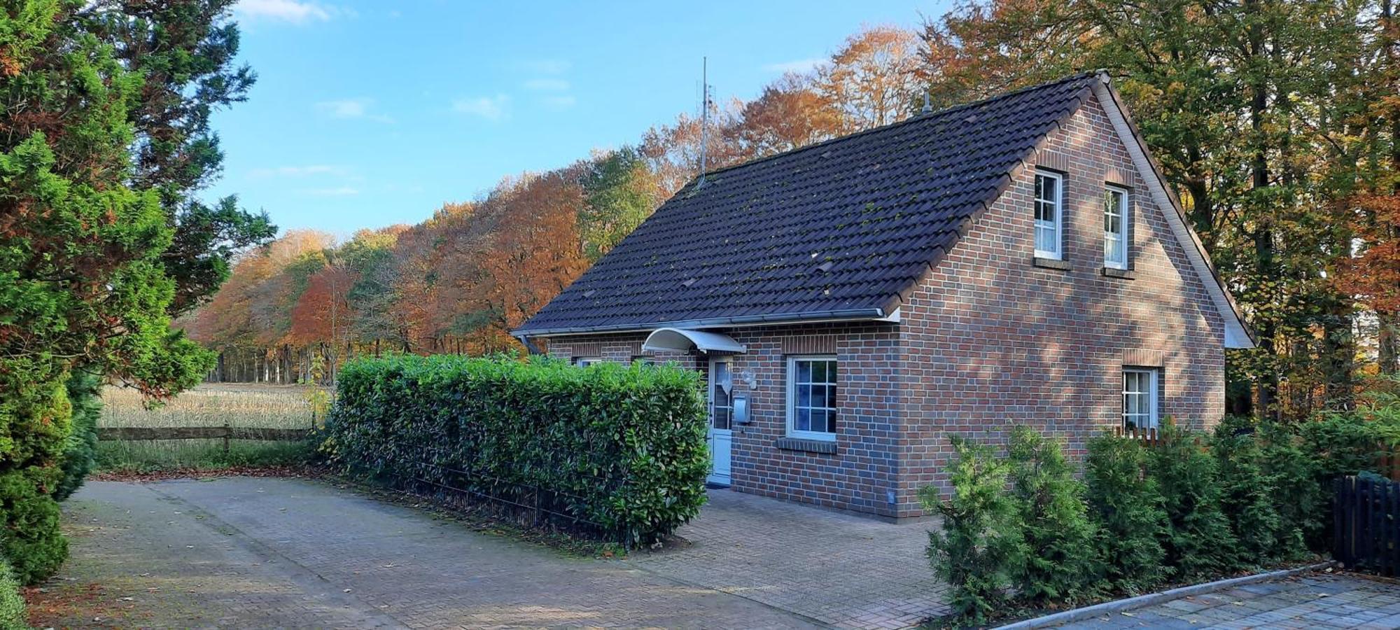 "Am Waldesrand" Re16 Villa Sögel Buitenkant foto